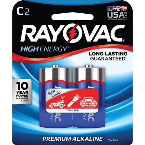 C-Cell Alkaline Battery 2-PACK
