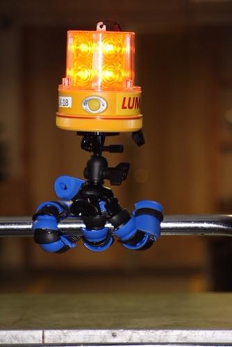 LED Strobe Warning Light with FLEX Base LX-18-FLEX