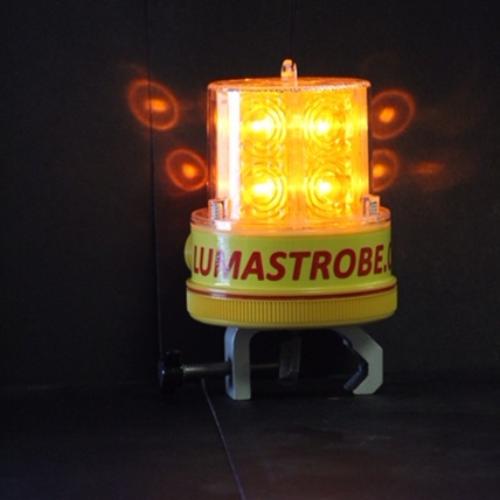 LED Strobe Warning Light w/ Pipe Clamp LX-18-RM