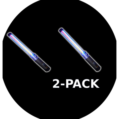 BT-TAC-PK (2 PACK) TRAFFIC BATON RED/BLUE