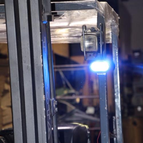 Blue Forklift Spot Light