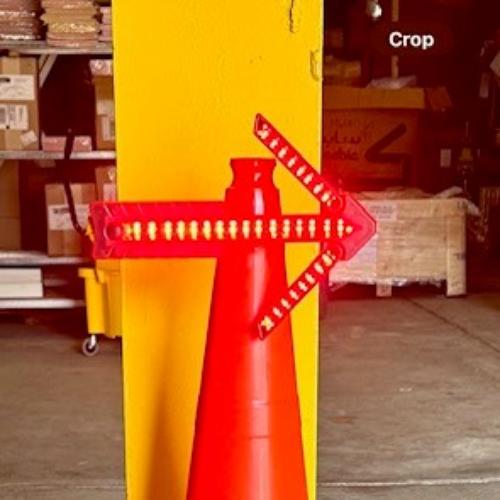 Rechargeable LED Arrow Light - Model LU-ARROW