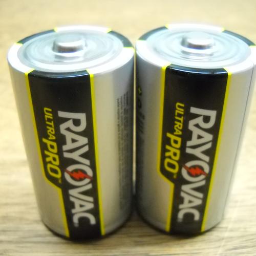 D-Cell Alkaline Battery - 2 Pack