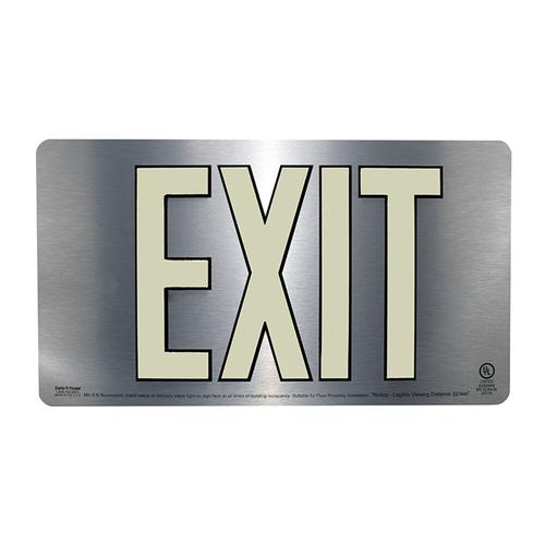Glow in the Dark Exit Sign
