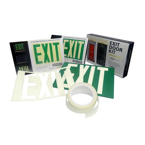 Glow In the Dark Exit Door Retrofit Kit