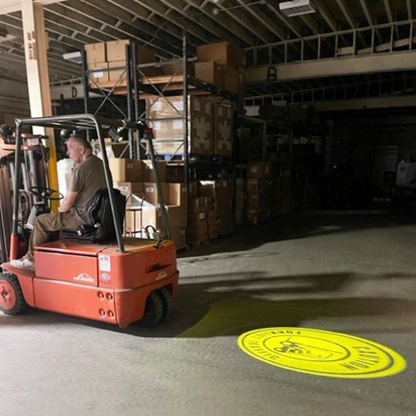 Forklift Projector Warning Light