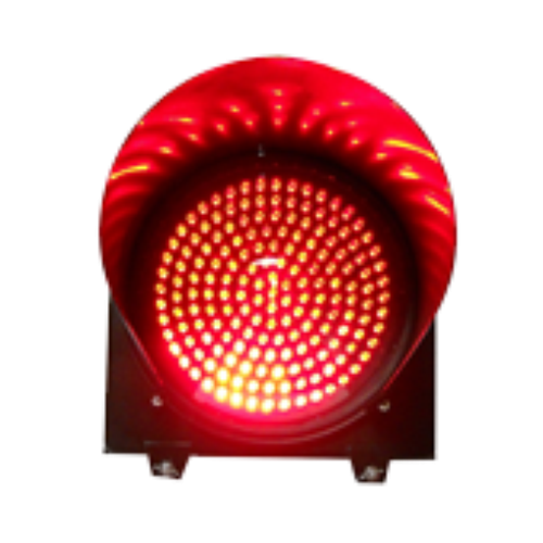 SLX-216-24HR 12" Solar Traffic Light-Black Housing