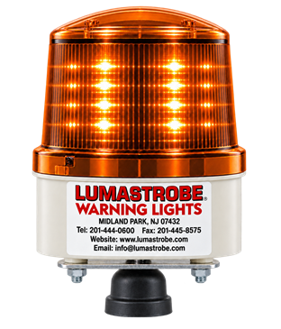 Solar Powered Obstruction warning light with ¾" or 1" die cast hub Model RSLX-30-CRM
