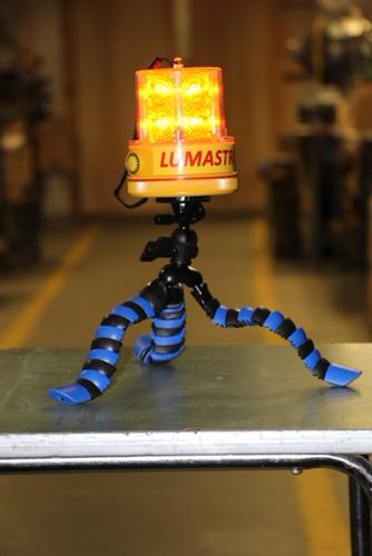 LED Strobe Warning Light with FLEX Base LX-18-FLEX