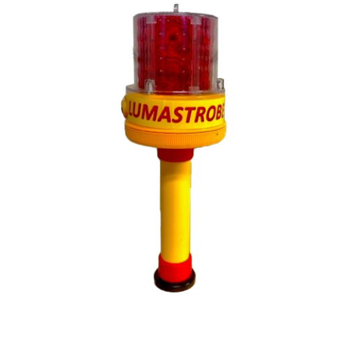 LED Safety lights for warehouse transport vehicles