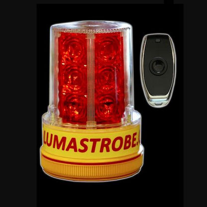 LX-36-RC REMOTE CONTROLLED LED BEACON BATTERY POWERED