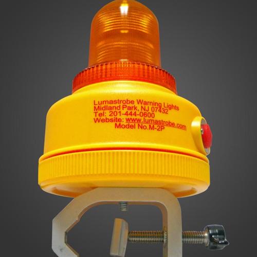 Portable Strobe Beacon M-2P-RM Rail Mount Base