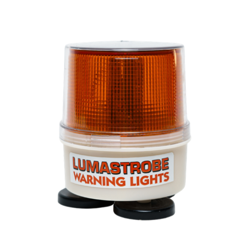 Red or Amber Solar Obstruction Light Dusk to Dawn with HD Magnetic Mount #LSLX-18-M