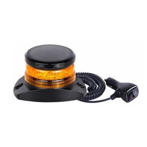 LX-8-A-RTM LED VEHICLE POWERED AMBER BEACON WITH ROTATIING AND FLASH SIGNALS
