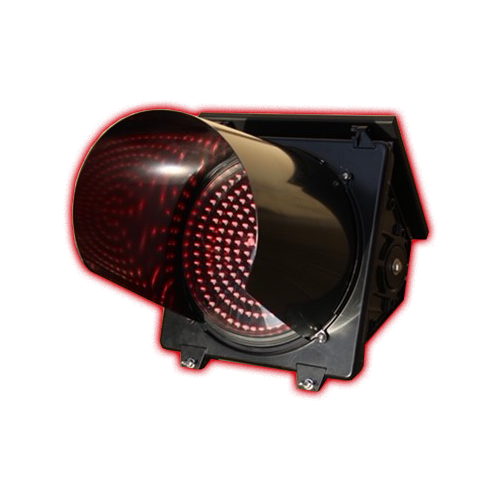 SLX-216-24HR 12" Solar Traffic Light-Black Housing