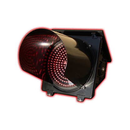 SLX-216-24HR 12" Solar Traffic Light-Black Housing