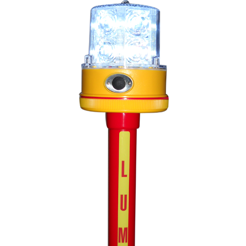 The Guardian - LED beacon with vertical stand