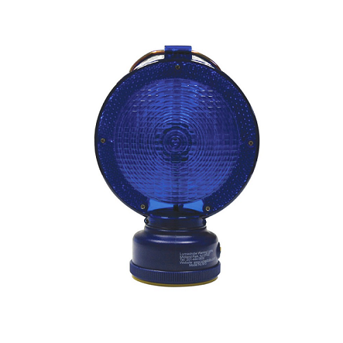 BLUE LED Barricade Light