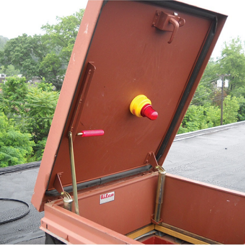 Roof Hatch Alert Safety Light RHM-2P-R-S