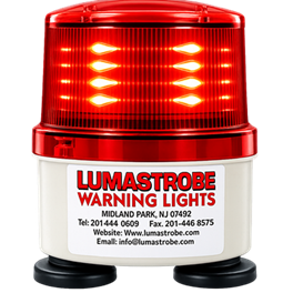RSLX-30-24HR-M solar flashing strobe with magnetic mount, 24 hour